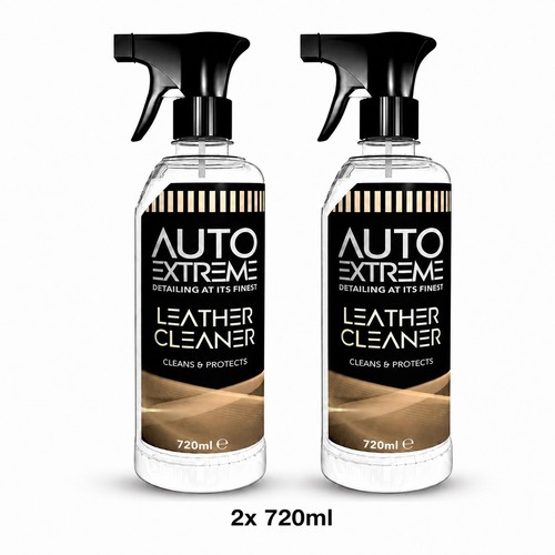 Leather cleaner spray - x,