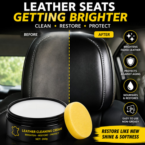 Leather care cream conditioner - leather,